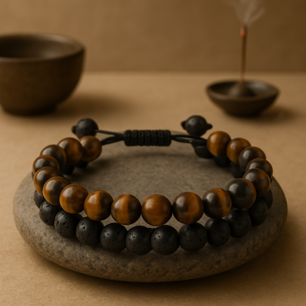 black agate bracelet
