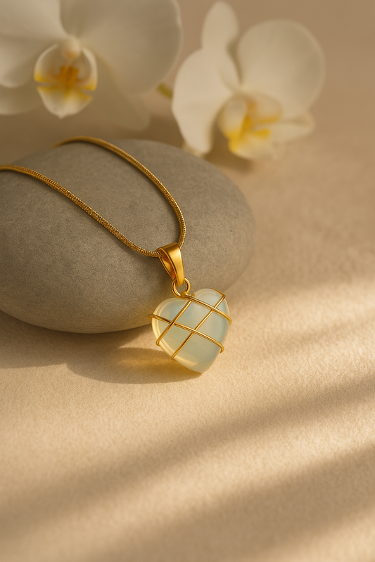 Moonstone Pendant Necklace