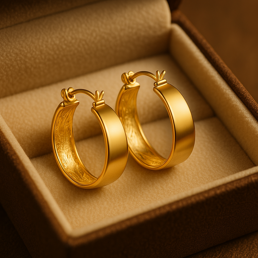 geometric earrings